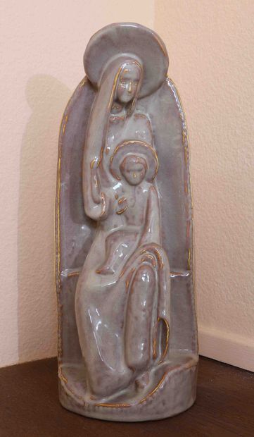 null Virgin and child by Charlotte Engels for Villeroy & Boch 
In earthenware, numbered...