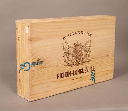 null Château Pichon-Longueville (x6)

Pauillac

2010

CBF

0,75L