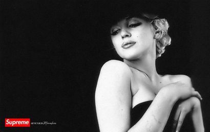null Marilyn droite, Supreme by Monakoe, Photo imprimée sur papier brillant, Finition...