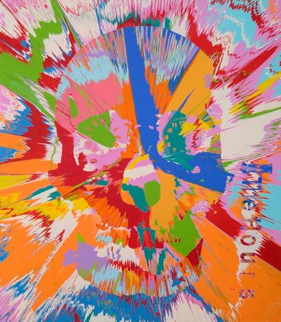 Beautiful hours spin painting II (2008),...