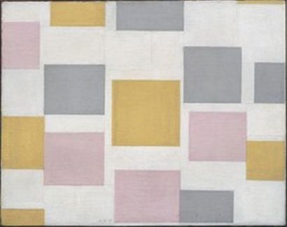 null Composition Color Planes (1917), Print, d'après Piet Mondrian, Épreuve en couleur...