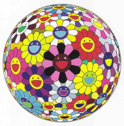 null Flower Ball Kindergarten Days (2002), Print d'après Takashi Murakami, épreuve...
