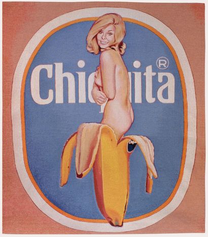 Chiquita, Print d'après Mel Ramos, épreuve...