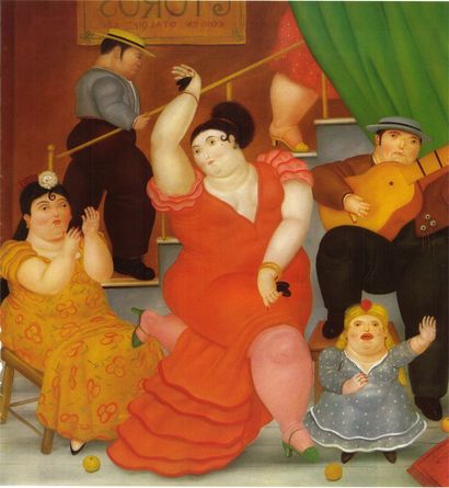 Flamenco (1984), Print d'après Fernando Botero,...