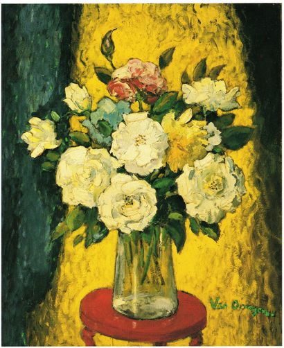 Vase de fleurs, Print, d'après Kees Van Dongen,...