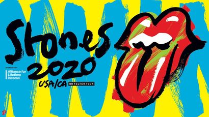 Stones Tour 2020, Papier Affiche, Dimension...