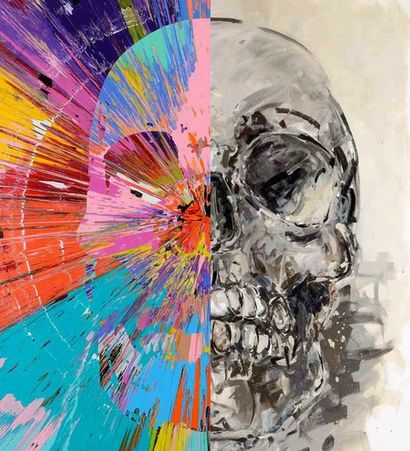 Skull, Print d'après Damien Hirst, épreuve...