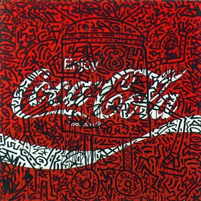 Enjoy Cocal Cola (1984), Print, d'après Keith...