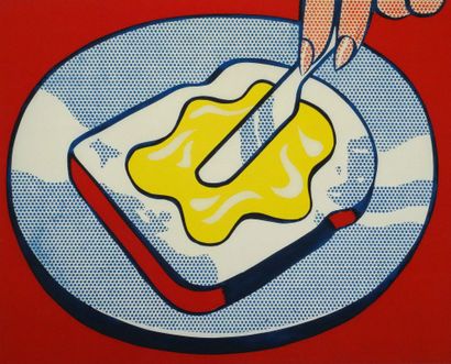 Moutarde, Print d'après Roy Lichtenstein,...