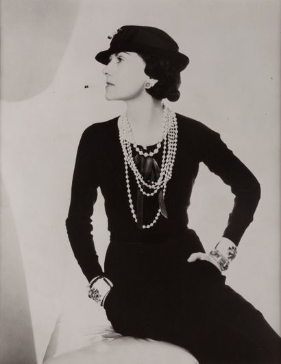 null Coco Chanel (1935), Print, d'après Man Ray, Épreuve en couleur signée sur papier...