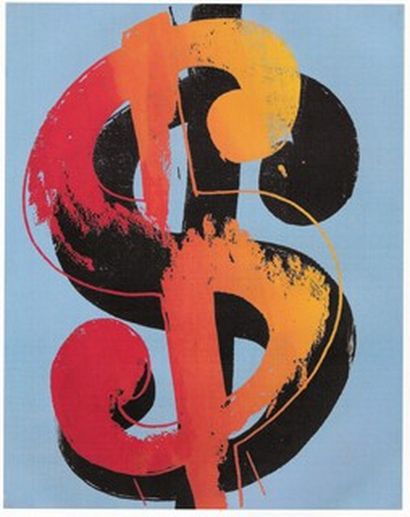Dolar Sing II, d'après Andy Warhol, lithographie...