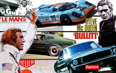 Steeve McQueen Bullit 1, Supreme by Monakoe,...
