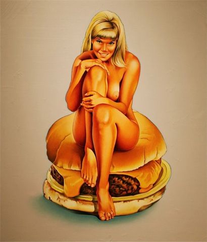 Barbiburger, Print d'après Mel Ramos, épreuve...