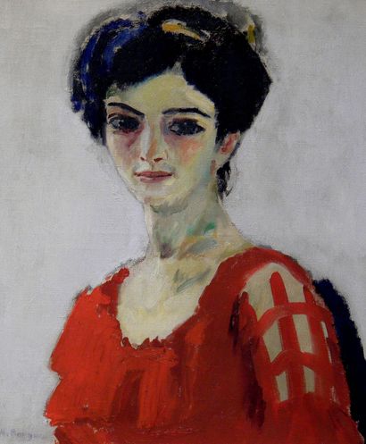 null Maria (1907-10), Print, d'après Kees Van Dongen, Épreuve en couleur signée sur...