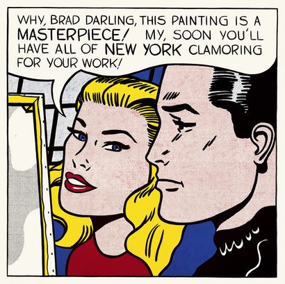 Masterpiece (1962), Print d'après Roy Lichtenstein,...