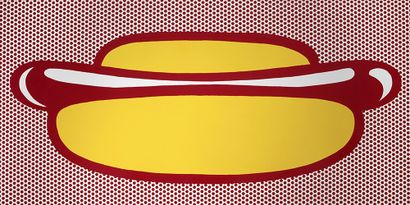 Hot Dog, Print d'après Roy Lichtenstein,...