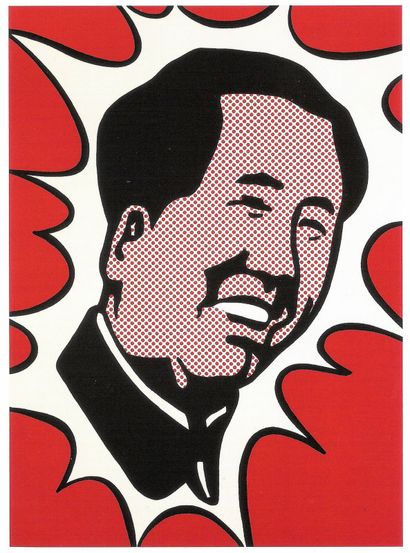 Mao (1971), Print d'après Roy Lichtenstein,...