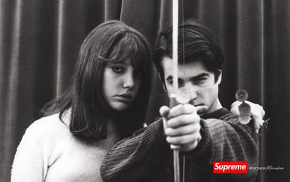 null Jean Pierre Leo, Godard, Supreme by Monakoe, Photo printed on glossy paper,...