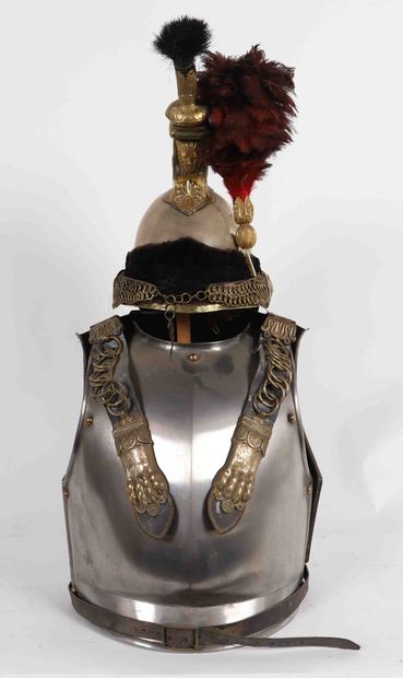 null 
Rare Cuirass
Officer 1st model with helmet


Belgium 1830

Restoration of use...