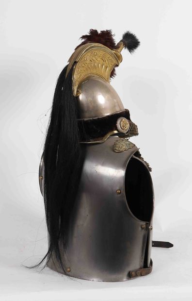 null 
Rare Cuirass
Officer 1st model with helmet


Belgium 1830

Restoration of use...