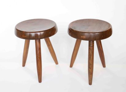 Stools in the style of Charlotte Perriand...