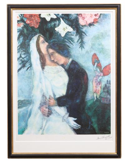 Marc Chagall (1887-1985) d'aprés 
Impression...