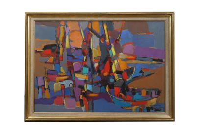 Jean Chevolleau (1924-1996) 
Artiste peintre...