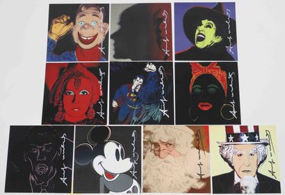 Andy Warhol (1928-1987) d'aprés 
Collection...