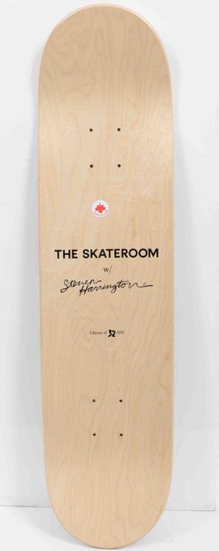 null Anxiety Skate Deck – Steven Harrington 
Numeroté 32/100 - Edition The Skateroom...