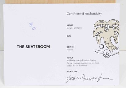 null Anxiety Skate Deck - Steven Harrington 
Rated 32/100 - The Skateroom Edition...