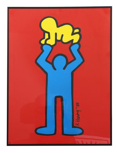 Keith Haring (1958-1990) d’après 
Untitled,...