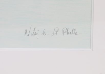 null Niki de Saint Phalle (1930–2002) 
Sérigraphie « Les Jouets » , signée au crayon...