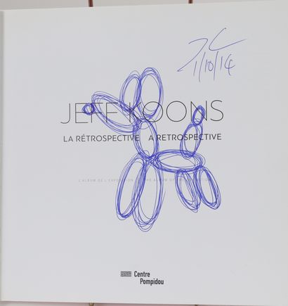 null Jeff Koons (né en 1955) d'aprés 
Album de l'exposition "A Retrospective / La...