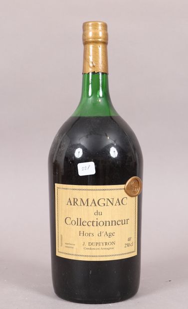 Armagnac du collectionneur (x1) 
Hors d'Age...