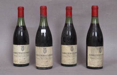 Chambolle-Musigny (x4) 
Les amoureuses 
Comte...