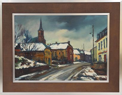 Roger GERSON (1913-1966) 
Painter from Luxembourg,...