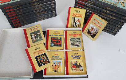 null KUIFJE - The Adventures of TINTIN 
Complete collection of 20 allbums 
Flemish...