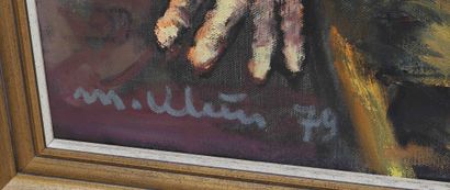 null Misch Klein (1919-1993) 
Luxembourgish painter 
Important oil on canvas - Veith...