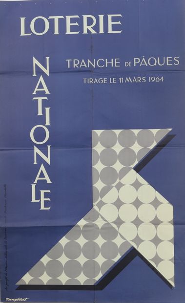 Affiche Loterie Nationale - Luxembourg
Mars...