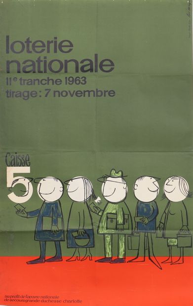 Affiche Loterie Nationale - Luxembourg
Novembre...