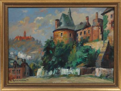 Roger GERSON (1913-1966)
Luxembourg painter,...