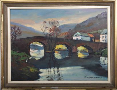 Roger GERSON (1913-1966)
Oil on canvas, signed...