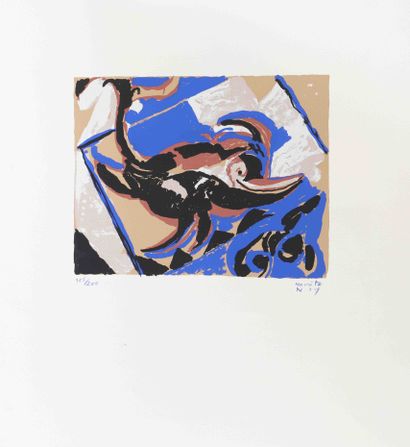 null Moritz NEY (b. 1947)
Silkscreen, numbered 118/200
Signed on the plate
Dimensions:...