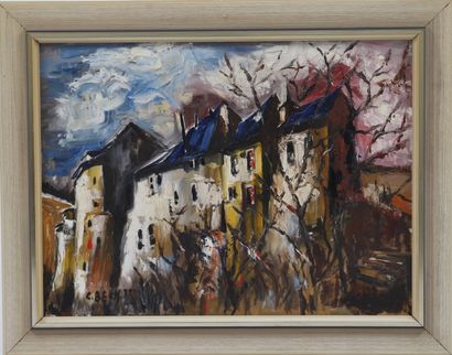 Charles BECH (1919-2000)
Bourglinster Castle
Oil...