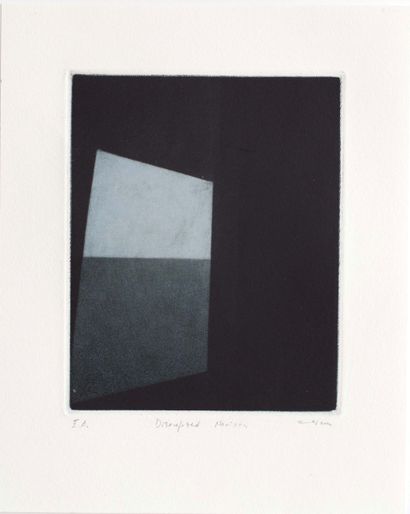Majla Zeneli
(1980)
Disrupted horizin
Mezzotint-Print
2012
Size:...