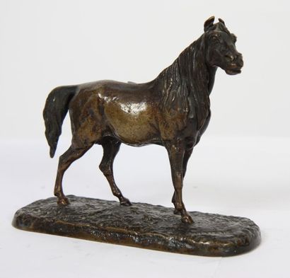 null BRONZE CHEVAL

Signé Mène

H :11 ; L : 13 cm