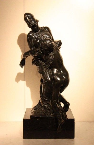 null LA SAGESSE SOUTENANT LA LIBERTE

Bronze signé d'Aimé Jules Dalou (1838-1902)...