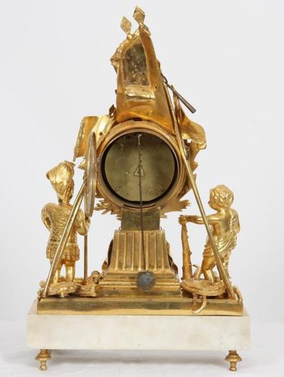 null PENDULE LOUIS XVI "AUX ENFANTS GUERRIERS" DE PREUILE



En bronze doré et marbre...