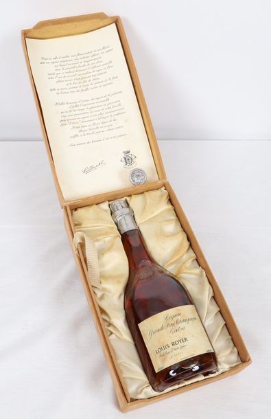 null Cognac Louis Royer « Grande Fine Champagne Extra » (x1)

N° 00856

Coffret ...