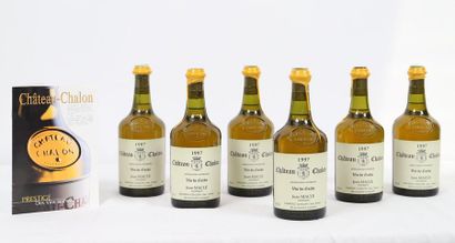 null Château Chalon (x6)

Vin de garde, vin jaune

Jean Macle

1997 

0,62L